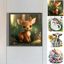Load image into Gallery viewer, 4pcs Diamond Painting Set - Small animals (30*30CM)