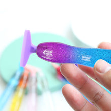 Load image into Gallery viewer, Diamond Stylus Pen Art Dotting Pen Threaded Spotting Pen (Starry Purple)