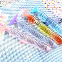 Load image into Gallery viewer, Diamond Stylus Pen Art Dotting Pen Threaded Spotting Pen (Starry Purple)