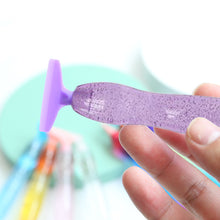 Load image into Gallery viewer, Diamond Stylus Pen Art Dotting Pen Threaded Spotting Pen (Purple)