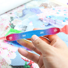 Load image into Gallery viewer, Diamond Stylus Pen Art Dotting Pen Threaded Spotting Pen (Starry Red)