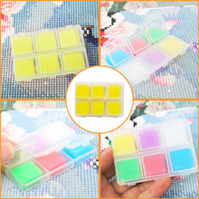 Load image into Gallery viewer, DIY Diamond Painting Wax 2x2cm 30pcs Glue Clay Wax Tool Set(Yellow)