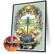 Load image into Gallery viewer, Diamond Painting - Full Round - Birds and Dragonflies (30*40CM)