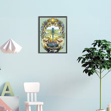 Load image into Gallery viewer, Diamond Painting - Full Round - Birds and Dragonflies (30*40CM)