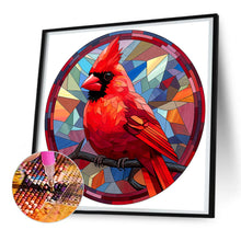 Load image into Gallery viewer, Diamond Painting - Full Round -Cardinal Glass Art (30*30CM)