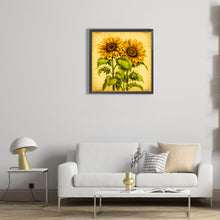 Load image into Gallery viewer, Diamond Painting - Full Round -two bunches of sunflowers (30*30CM)