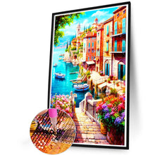 Load image into Gallery viewer, 2pcs Diamond Painting Set - Beautiful beach and manor (40*60CM)