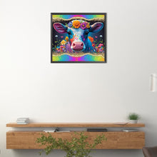 Load image into Gallery viewer, AB Diamond Painting - Full Round -flower cow (45*40CM)