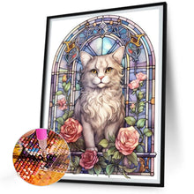 Load image into Gallery viewer, Diamond Painting - Full Round - noble cat (30*40CM)