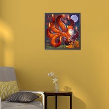 Load image into Gallery viewer, Diamond Painting - Full Round - nine-tailed fox (30*30CM)