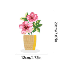 Load image into Gallery viewer, DIY Point Drilling Ornament Handmade Acrylic Mosaic Diamond Art Flower Kids Gift