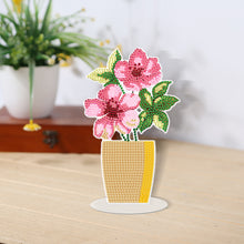 Load image into Gallery viewer, DIY Point Drilling Ornament Handmade Acrylic Mosaic Diamond Art Flower Kids Gift