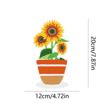 Load image into Gallery viewer, DIY Point Drilling Ornament Handmade Acrylic Mosaic Diamond Art Flower Kids Gift