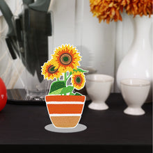 Load image into Gallery viewer, DIY Point Drilling Ornament Handmade Acrylic Mosaic Diamond Art Flower Kids Gift