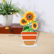 Load image into Gallery viewer, DIY Point Drilling Ornament Handmade Acrylic Mosaic Diamond Art Flower Kids Gift