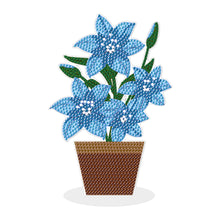 Load image into Gallery viewer, DIY Point Drilling Ornament Handmade Acrylic Mosaic Diamond Art Flower Kids Gift