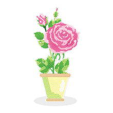 Load image into Gallery viewer, DIY Point Drilling Ornament Handmade Acrylic Mosaic Diamond Art Flower Kids Gift