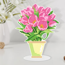 Load image into Gallery viewer, DIY Point Drilling Ornament Handmade Acrylic Mosaic Diamond Art Flower Kids Gift