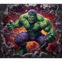 Load image into Gallery viewer, Diamond Painting - Full Round -Hulk from the wall (40*35CM)