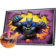 Load image into Gallery viewer, Diamond Painting - Full Round -Batman Through the Wall (40*35CM)