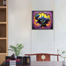 Load image into Gallery viewer, Diamond Painting - Full Round -Batman Through the Wall (40*35CM)