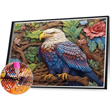 Load image into Gallery viewer, Diamond Painting - Full Round -Embossed 3D Eagle (40*35CM)