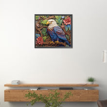 Load image into Gallery viewer, Diamond Painting - Full Round -Embossed 3D Eagle (40*35CM)