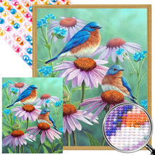 Load image into Gallery viewer, AB Diamond Painting - Full Round -daisy bird (40*50CM)