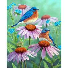 Load image into Gallery viewer, AB Diamond Painting - Full Round -daisy bird (40*50CM)