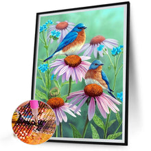 Load image into Gallery viewer, AB Diamond Painting - Full Round -daisy bird (40*50CM)