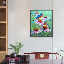 Load image into Gallery viewer, AB Diamond Painting - Full Round -daisy bird (40*50CM)