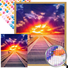 Load image into Gallery viewer, AB Diamond Painting - Full Round -sunset strip (40*50CM)