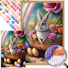 Load image into Gallery viewer, AB Diamond Painting - Full Round -bunny eggs (40*60CM)