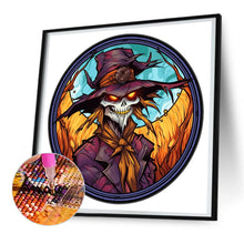Load image into Gallery viewer, Diamond Painting - Full Round - halloween glass painting (30*30CM)