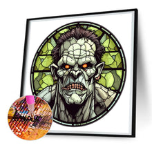 Load image into Gallery viewer, Diamond Painting - Full Round - halloween glass painting (30*30CM)