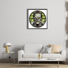 Load image into Gallery viewer, Diamond Painting - Full Round - halloween glass painting (30*30CM)