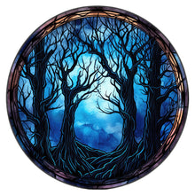 Load image into Gallery viewer, Diamond Painting - Full Round - halloween glass painting (30*30CM)