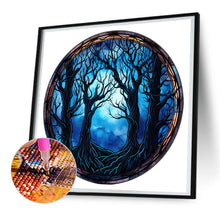 Load image into Gallery viewer, Diamond Painting - Full Round - halloween glass painting (30*30CM)