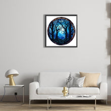 Load image into Gallery viewer, Diamond Painting - Full Round - halloween glass painting (30*30CM)