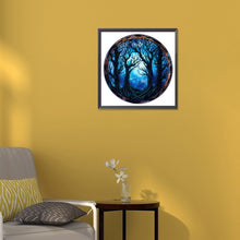 Load image into Gallery viewer, Diamond Painting - Full Round - halloween glass painting (30*30CM)