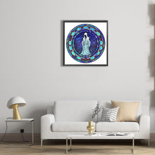 Load image into Gallery viewer, Diamond Painting - Full Round - halloween glass painting (30*30CM)