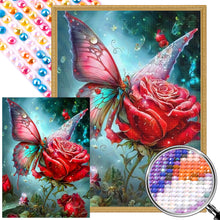Load image into Gallery viewer, AB Diamond Painting - Full Round - Rose (40*55CM)