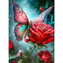 Load image into Gallery viewer, AB Diamond Painting - Full Round - Rose (40*55CM)