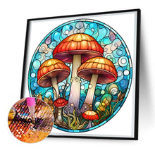 Load image into Gallery viewer, Diamond Painting - Full Round - mushroom glass painting (30*30CM)