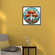 Load image into Gallery viewer, Diamond Painting - Full Round - mushroom glass painting (30*30CM)