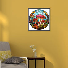 Load image into Gallery viewer, Diamond Painting - Full Round - mushroom glass painting (30*30CM)