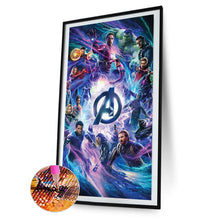 Load image into Gallery viewer, Diamond Painting - Full Round - marvel all star (70*120CM)
