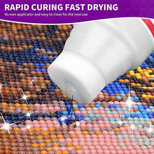 Load image into Gallery viewer, 120ml Jigsaw Puzzle Glue Permanent Hold with Sponge Head for Diamond Art Sealer