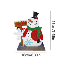 Load image into Gallery viewer, DIY Desk Diamonds Art Crafts Wooden Mosaic Ornament Single Sided Drill Kids Gift