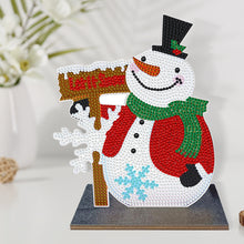 Load image into Gallery viewer, DIY Desk Diamonds Art Crafts Wooden Mosaic Ornament Single Sided Drill Kids Gift